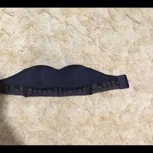 Black Rue21 Push-Up Bandeaus Bra